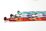Bracelet Plat Beads Recyclés du Ghana - Fait main au Québec