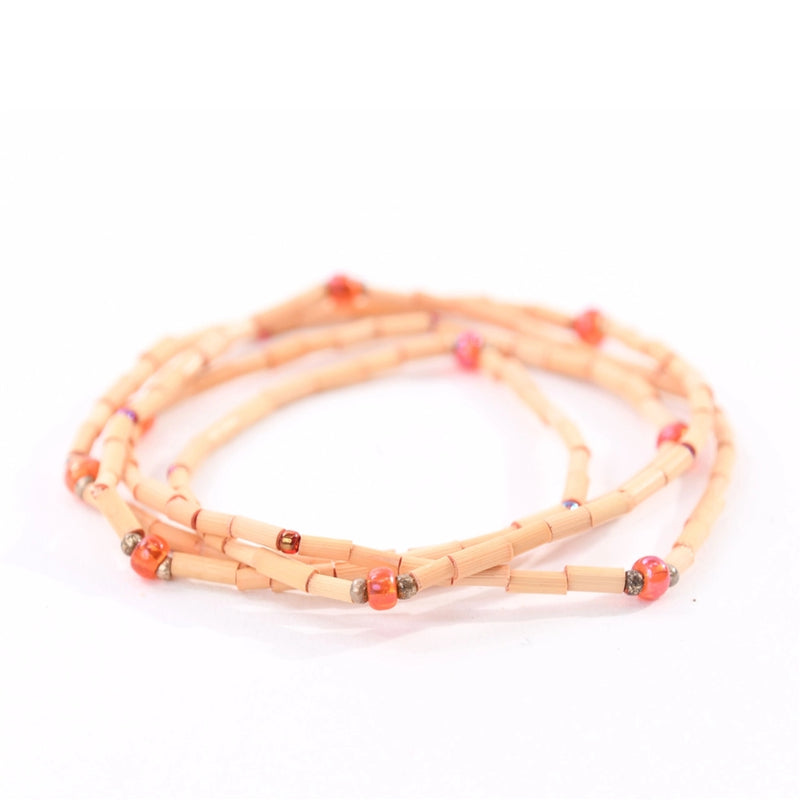 Zulugrass Bracelet/Collier - Beads Herbe Naturelles