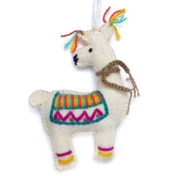 Deco - Llama Laine Bouille - Mexique