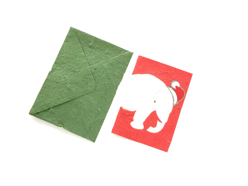 Carte de Souhait Noel - PooPooPaper- Papier Écologique