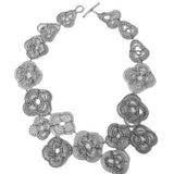 Collier Roses Choker Perles Verre Design Italien - Tanzanie